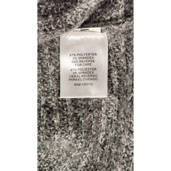 Joseph A. Grey Collared Polo Sweater Medium Heather Grey - Picture 8 of 9